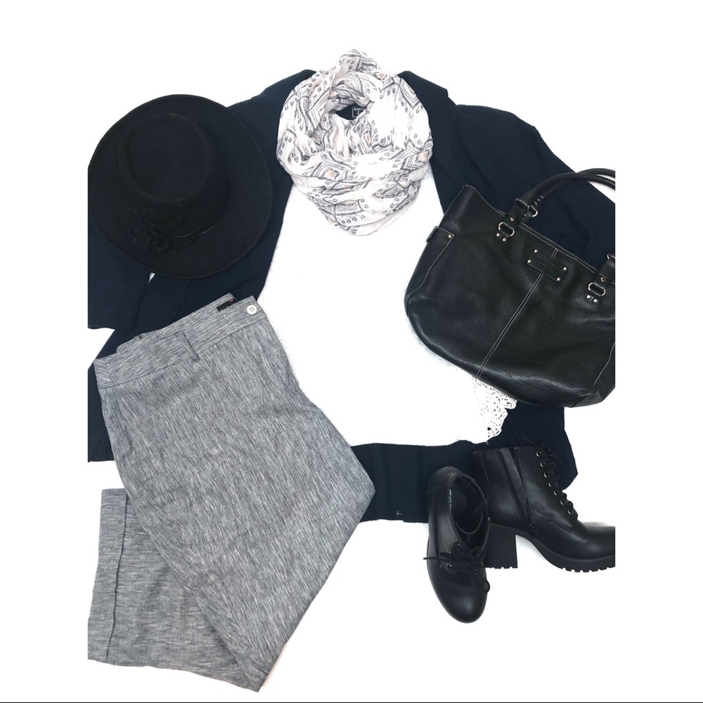 Southern Lady Navy Blue Cardigan